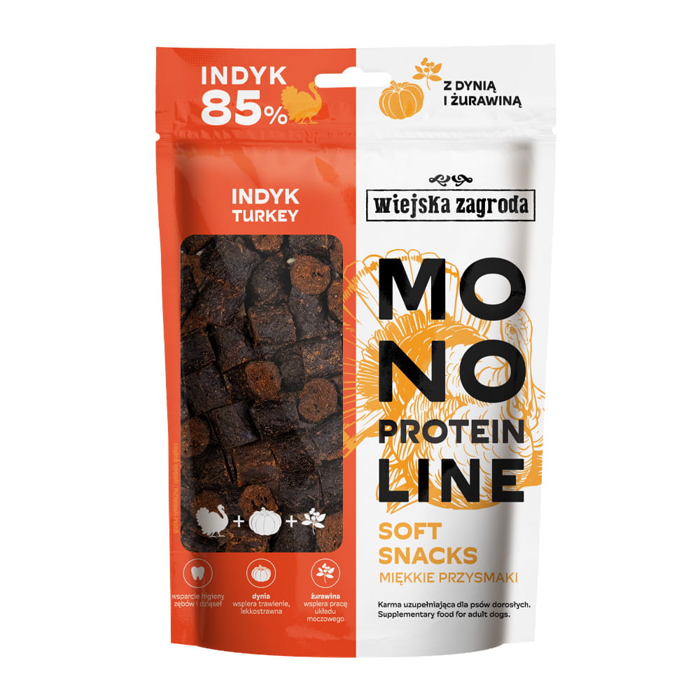 Wiejska Zagroda Przysmak dla psa Monoproteinowe Przysmaki (dorosły) 4x115g